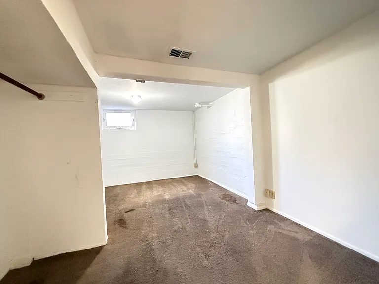 Considered 4th bedroom in basement with closet area, new carpet coming