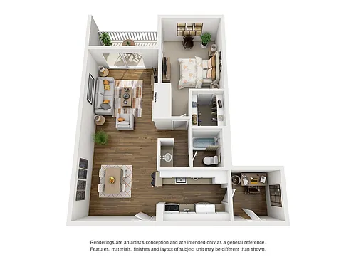 Floor plan Kirkwood + Den