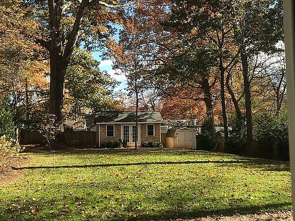 Back yard and studio.