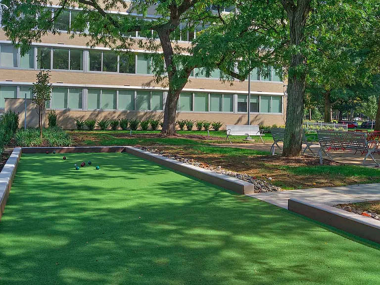 Enjoy a little friendly competition with your neighbors at our on-site bocce ball court