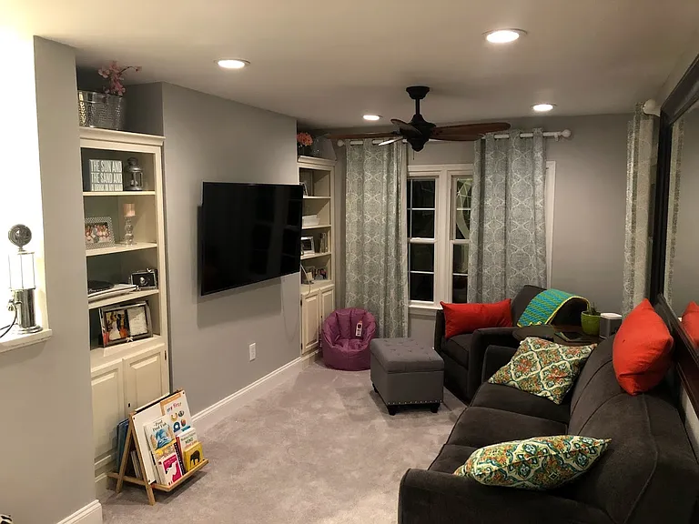 main level family room
