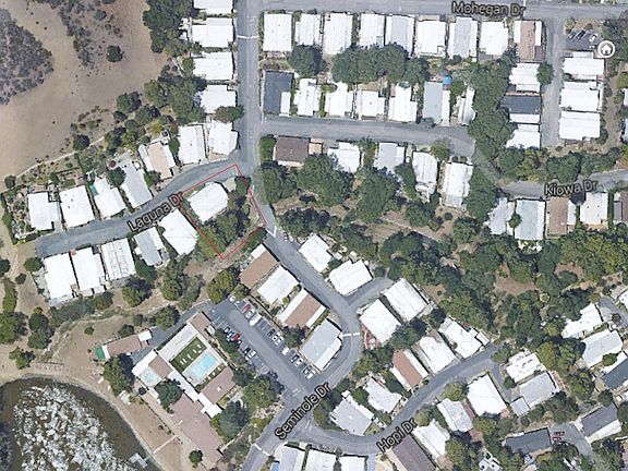 Nice private corner lot