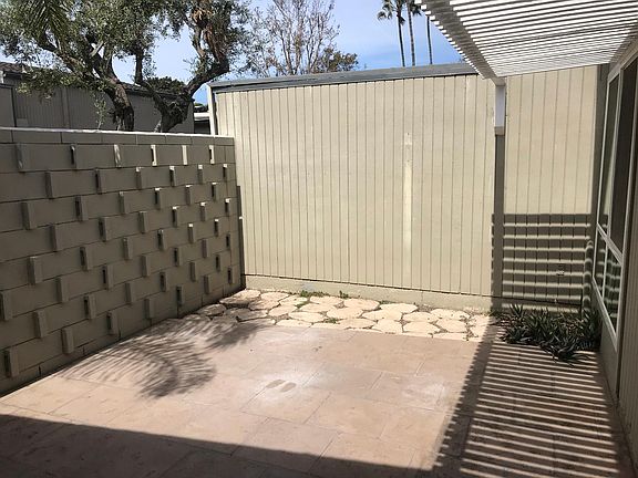 Private patio