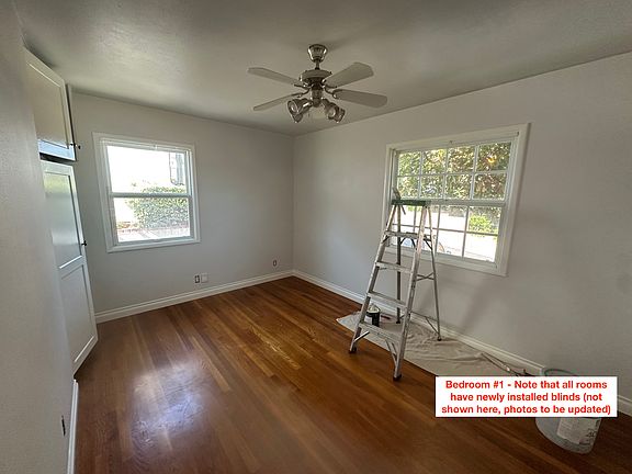 Bedroom 1, recently re-painted