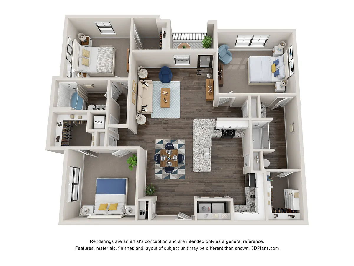 Floor plan C1