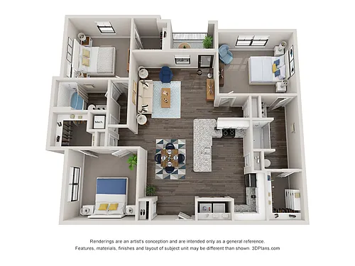 Floor plan C1