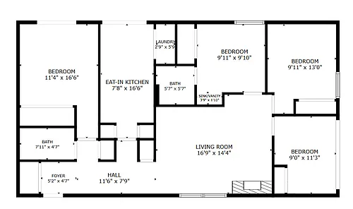 Floor plan 1700 A