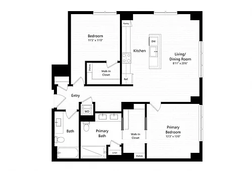 Floor plan C1