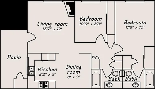 Floor plan The Patina