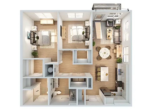 Floor plan B2