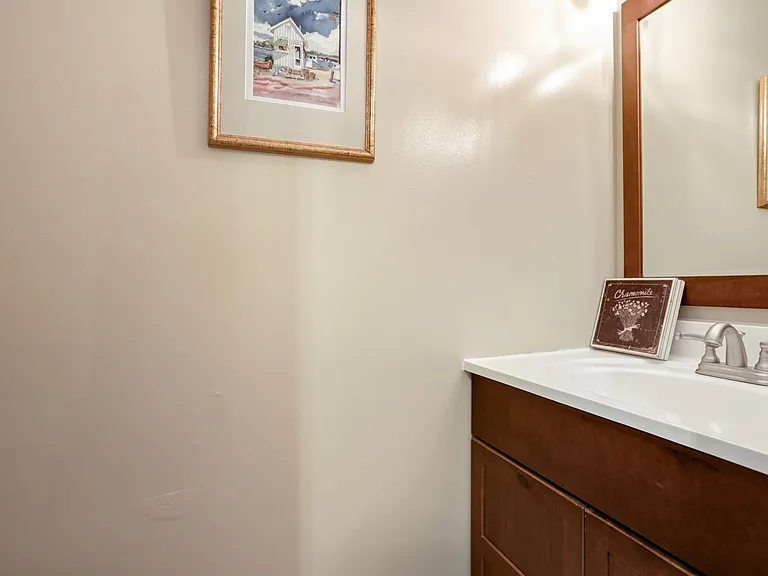 First floor "water closet" (half bathroom)