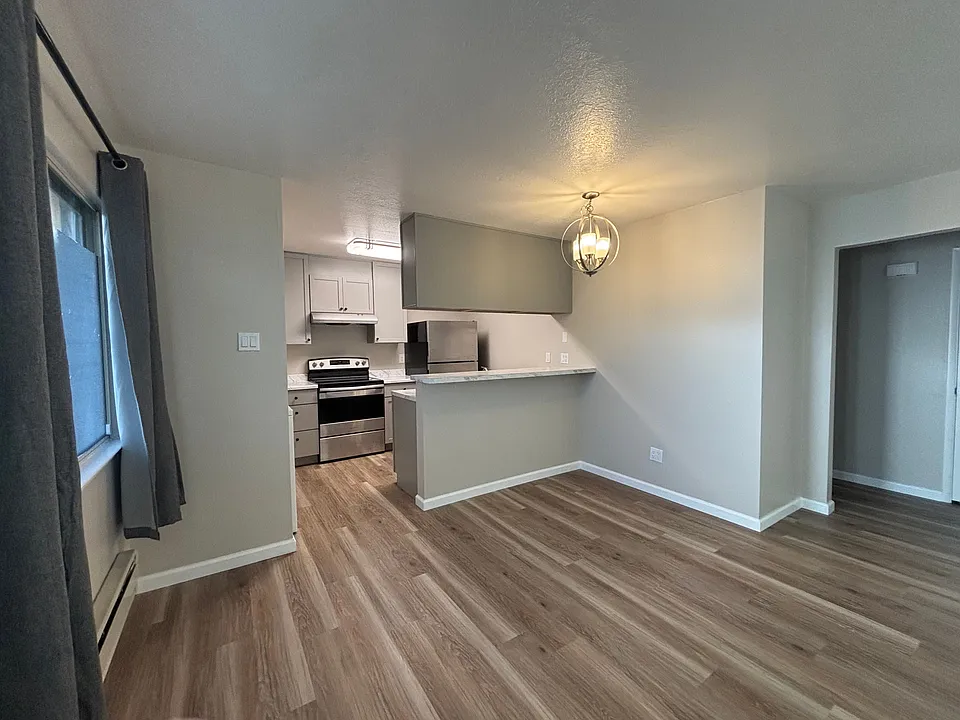Dining and kitchen