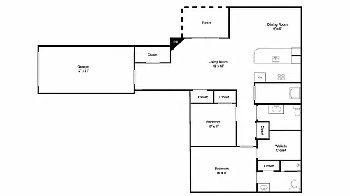Floor plan B3