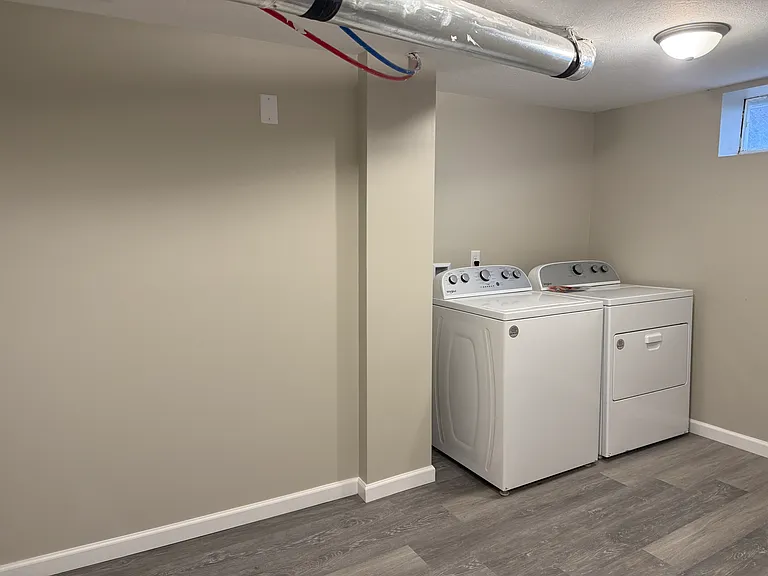 basement laundry room