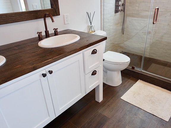 Master bath flooring