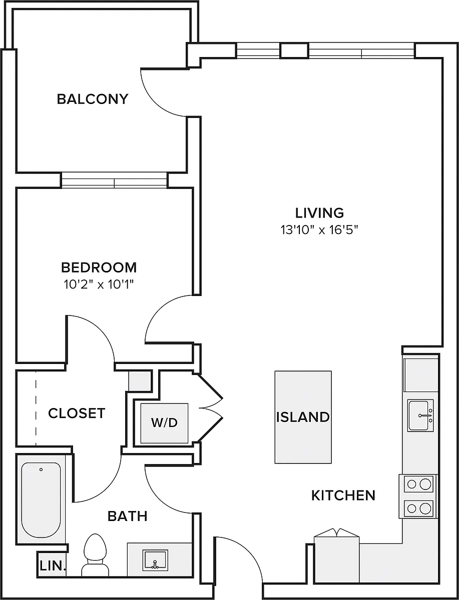 Floor plan A01