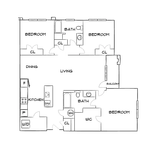 Floor plan Design 3A