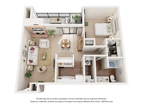 Floor plan Willow