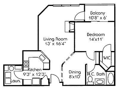 Floor plan 1BF