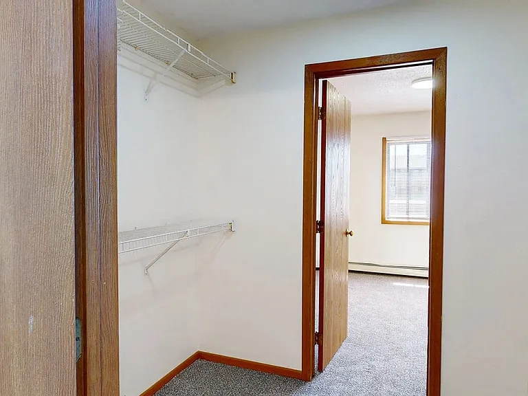 Hallway Linen Shelves