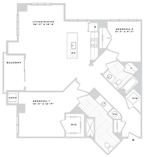 Floor plan B2-B12