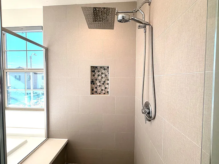 Master Shower View #1