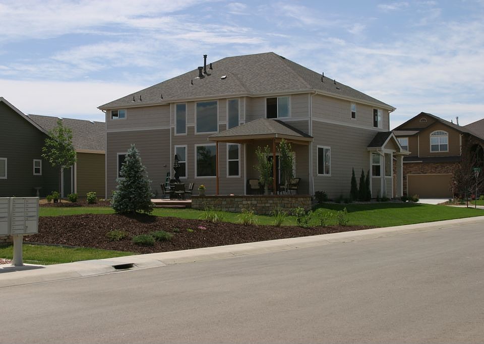 Back and side yard