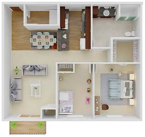 Floor plan Odessa