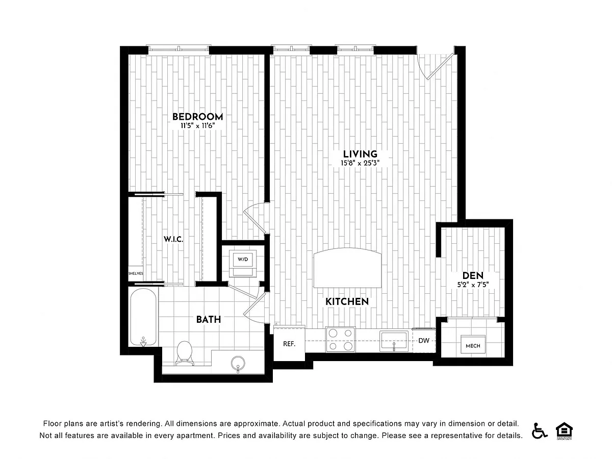 Floor plan Flat 109