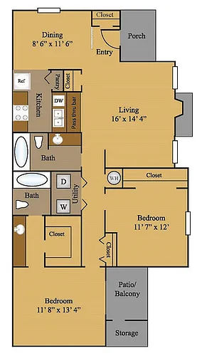 Floor plan B2