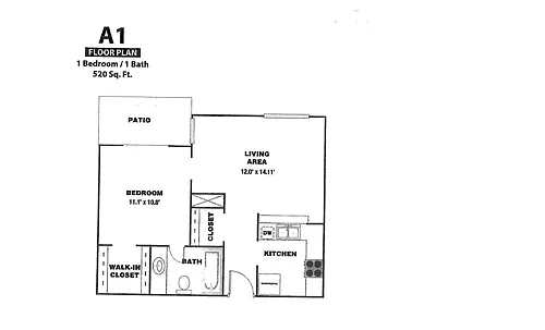 Floor plan A1