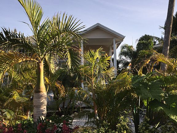 Mature landscaping