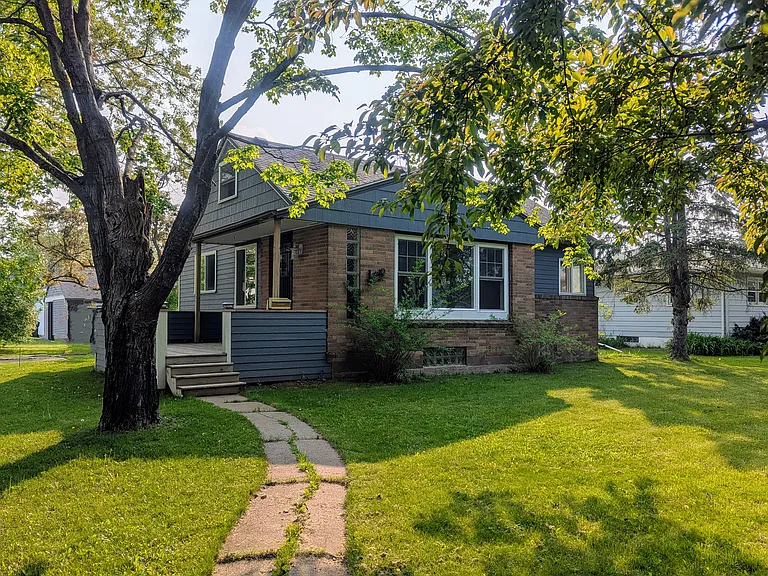 Exterior front with privacy deck