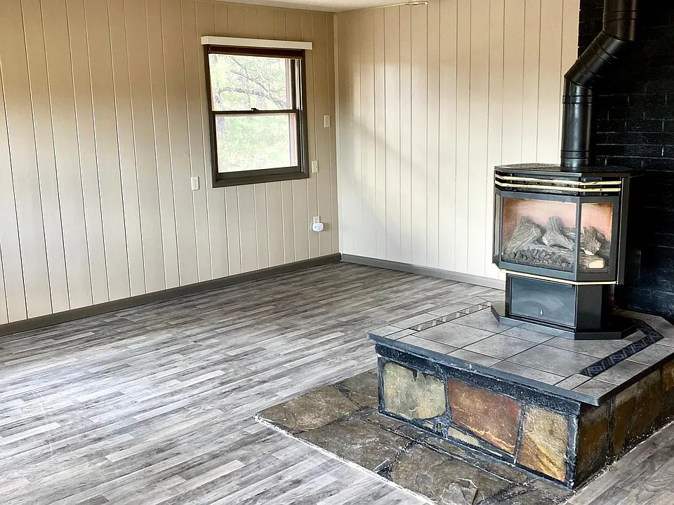 Living room as you walk out from the kitchen.