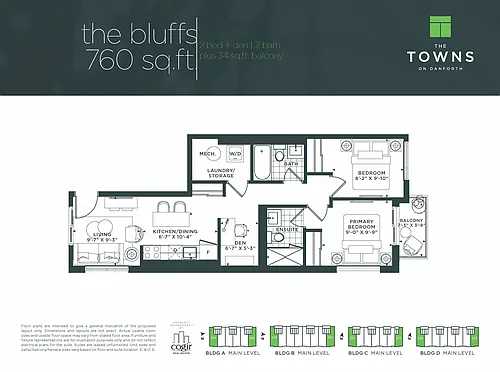 Floor plan 207-BLU