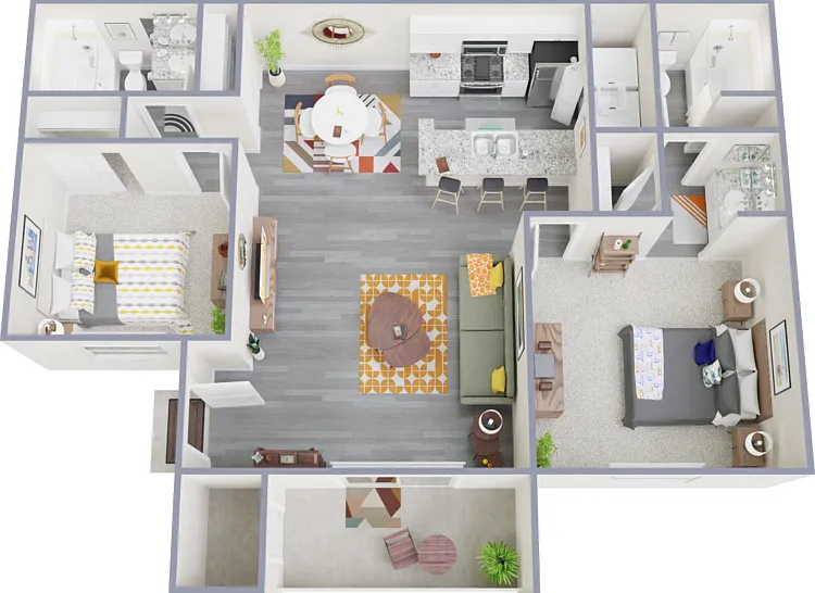 The Boulevard Floorplan Diagram