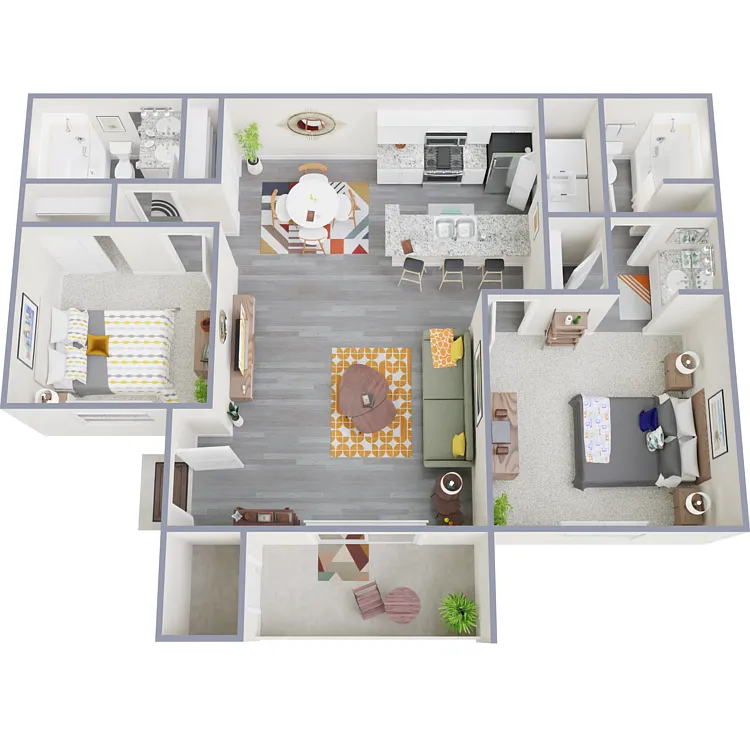 Floor plan The Boulevard