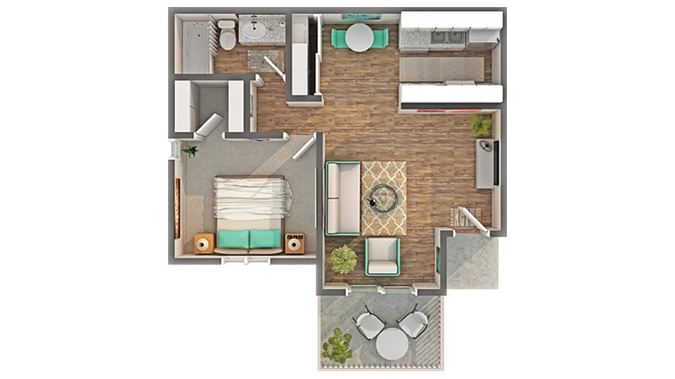 Floor plan Bedford