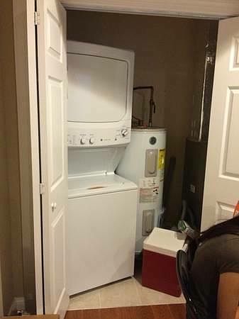 In unit laundry