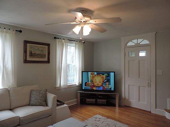 Freshly painted rooms