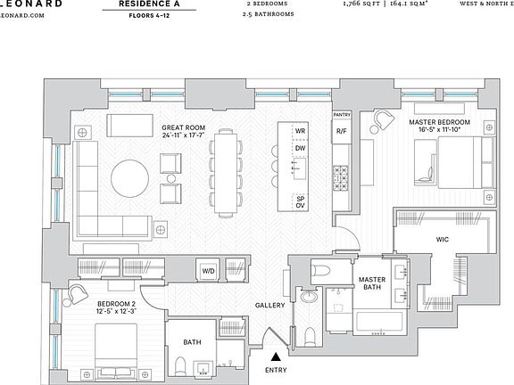 2nd image of 108 Leonard St APT 10A