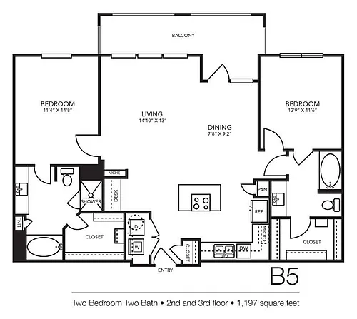 Floor plan B5