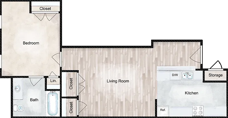 The Darby Floorplan Diagram