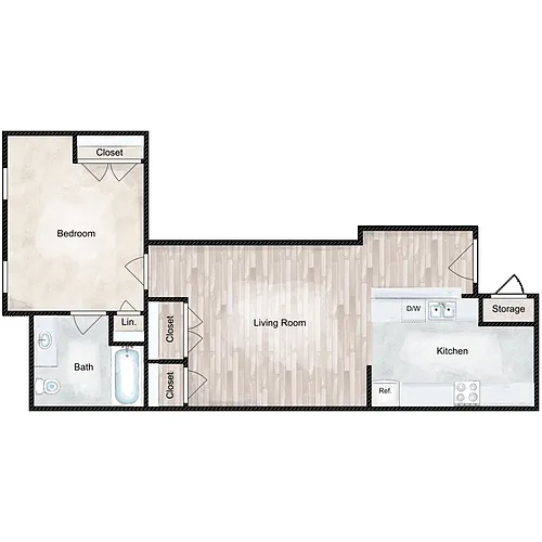 Floor plan The Darby