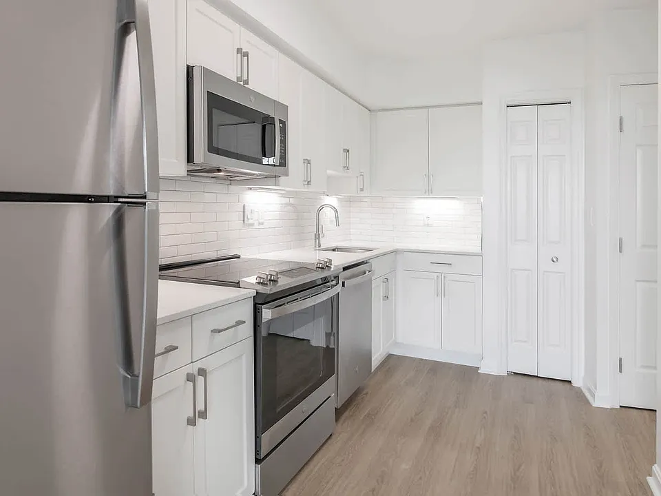 Kitchen with Stainless Steel Appliances