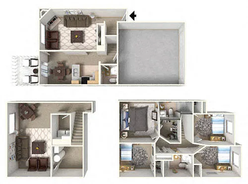 Floor plan Brookshire