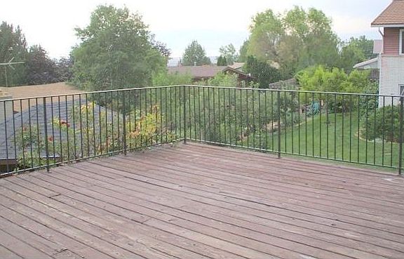Deck with Hot Tub