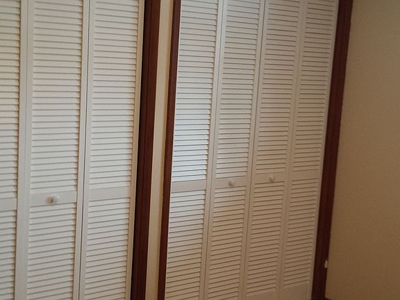 Master bedroom closets