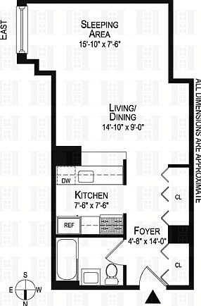 1st image of 88 Greenwich St APT 1120