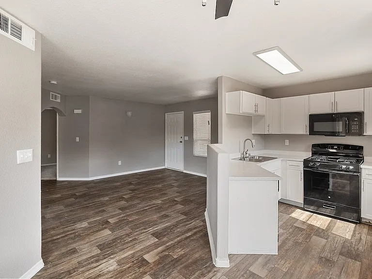 Living Room and Kitchen